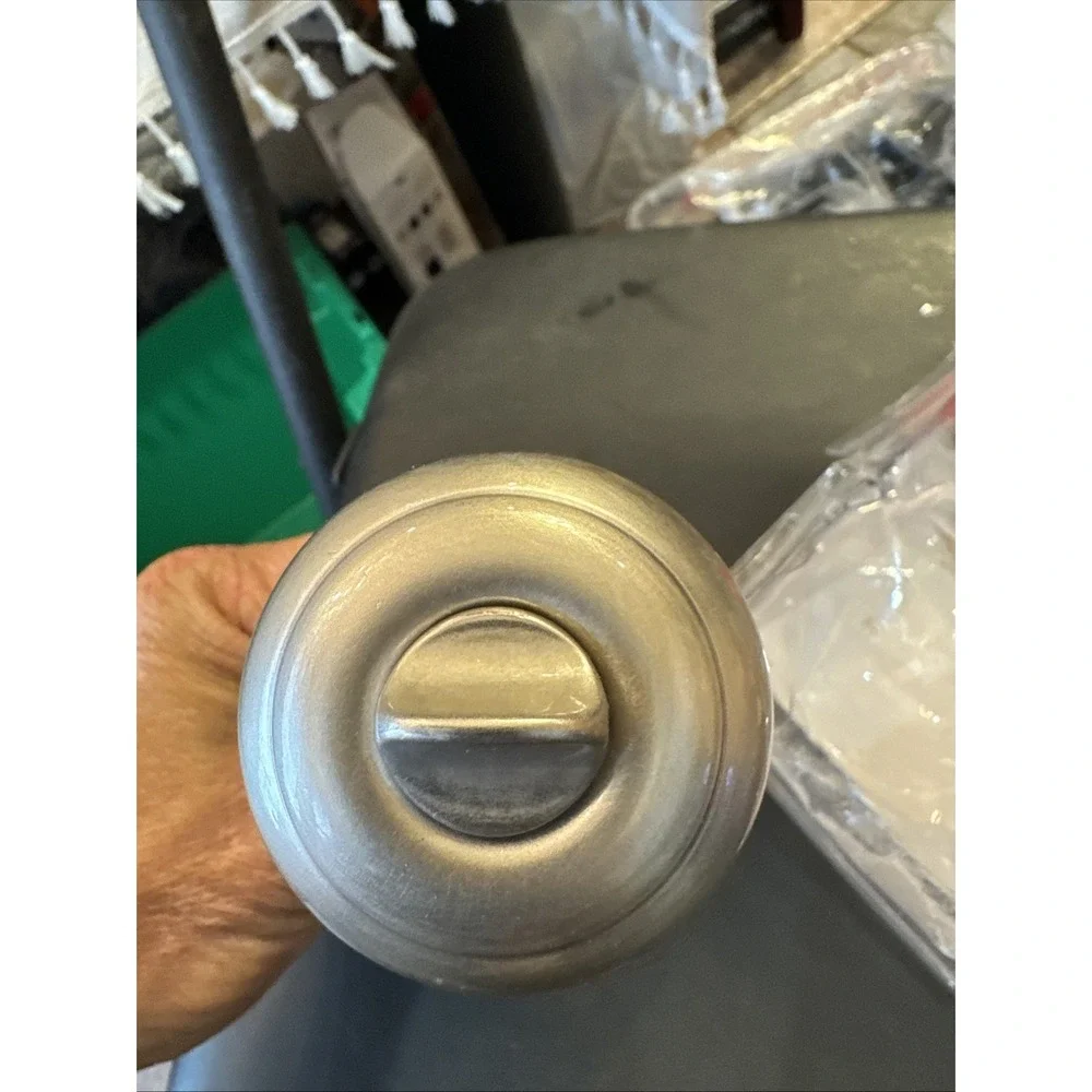Kwikset Cove‎ Satin Nickel Keyed Entry Door 94002-954